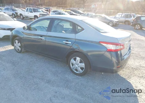 2014 Nissan Sentra Fe+ S/Fe+ Sv/S/Sl/Sr/Sv z USA, uszkodzony, nr VIN 3N1AB7AP8EY228489